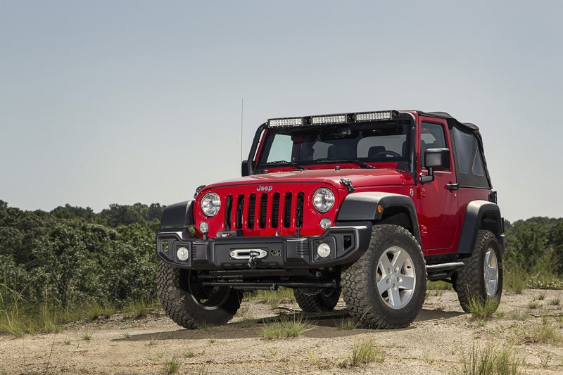 Rugged Ridge Spartacus Front Bumper Black 07-18 Jeep Wrangler Rugged Ridge