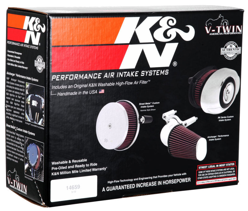 K&N Intake System 2014 Yamaha XVS950 Bolt 942 K&N Engineering