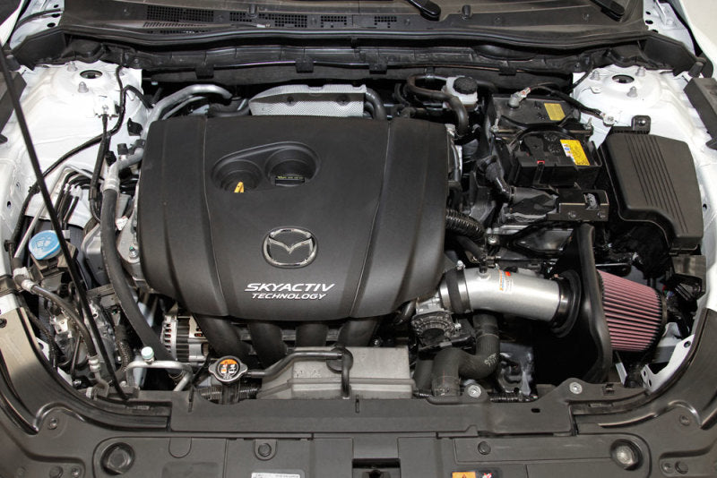 K&N 69 Series Typhoon Performance Intake Kit 2014 Mazda 3/6 2.5L K&N Engineering