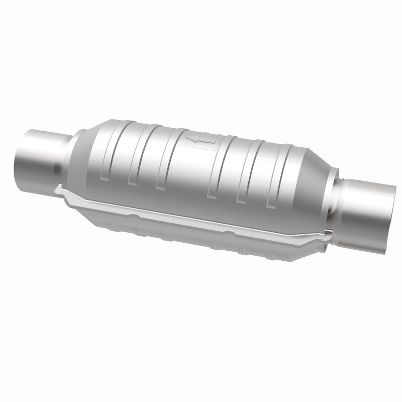 MagnaFlow Conv Univ 2.5in Inlet/Outlet Center/Center Round 11in Body L x 5.125in W x 15in Overall L Magnaflow