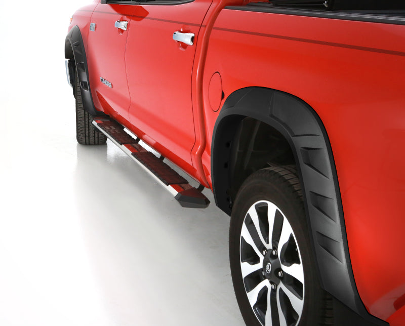 Bushwacker 14-19 Toyota Tundra w/ 66.7in Bed DRT Style Flares 4pc - Black Bushwacker