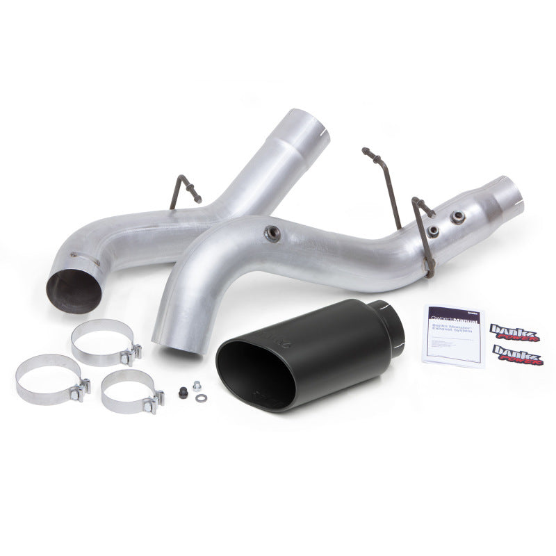 Banks Power 17-19 Chevy Duramax L5P 2500/3500 Monster Exhaust System w/ Black Tip Banks Power