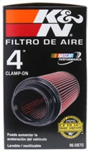 Load image into Gallery viewer, K&amp;N Universal Rubber Filter 4inch FLG / 6inch OD-B / 4-5/8inch OD-T / 9inch H K&amp;N Engineering
