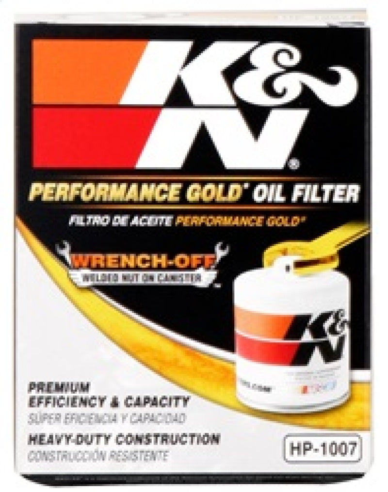 K&N Buick / Chevrolet / Oldsmobile Performance Gold Oil Filter K&N Engineering