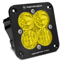 Load image into Gallery viewer, Baja Designs Squadron Pro Flush Mount Black Driving/Combo Pattern LED Light Pod - Amber Baja Designs