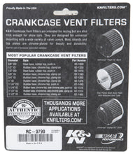 Load image into Gallery viewer, K&amp;N Universal Chrome Filter 1 3/8 inch FLG / 2 1/2 inch Base / 2 inch Top / 2 1/4 inch Height K&amp;N Engineering