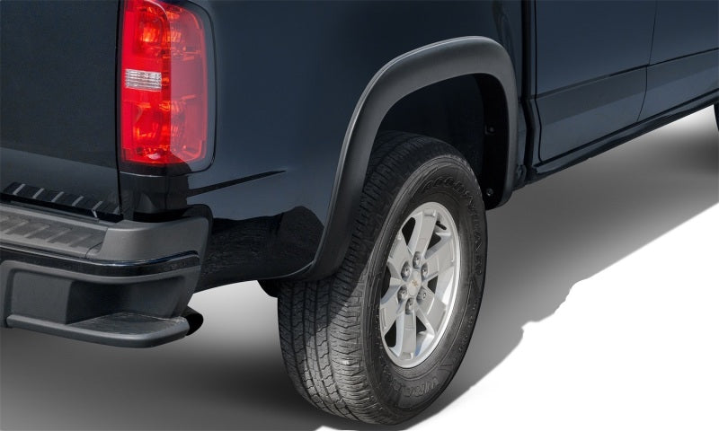 Bushwacker 15-19 Chevy Colorado OE Style Fender Flares 2pc Rear - Black Bushwacker