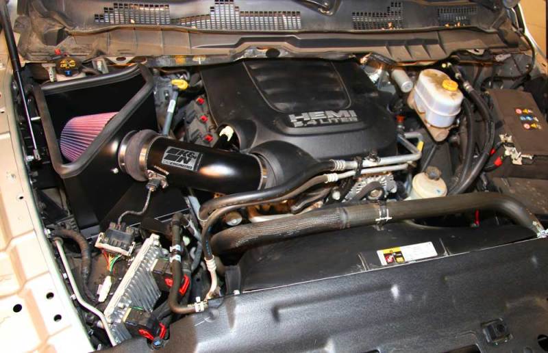 K&N 14-15 Ram 2500/3500 6.4L V8 High Flow Performance Intake Kit K&N Engineering