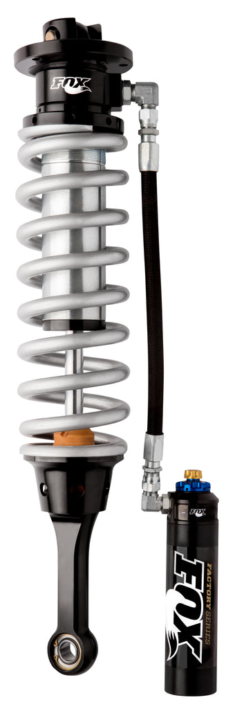 Fox Ford Raptor 3.0 Factory Series 7.59in Int. Bypass Remote Res. Front Coilover Set DSC Adj. - Blk FOX