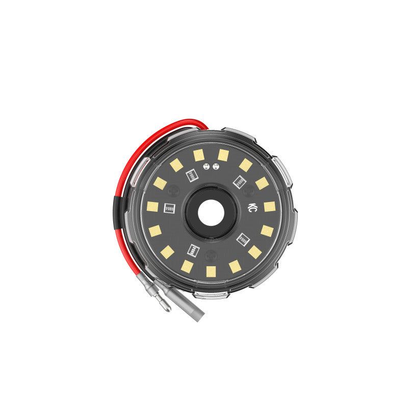 KC HiLiTES Cyclone V2 2.2in. LED Accessory Light 5w Flood Beam (Single) - Clear Lens KC HiLiTES