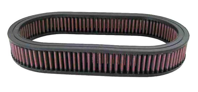 K&N Custom Oval Air Filter 7.75in OW X 14.625in OL x 2in H K&N Engineering
