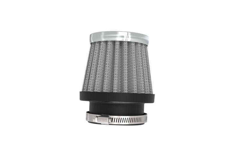 K&N Universal Chrome Filter 1 3/8 inch FLG / 2 1/2 inch Base / 2 inch Top / 2 1/4 inch Height K&N Engineering