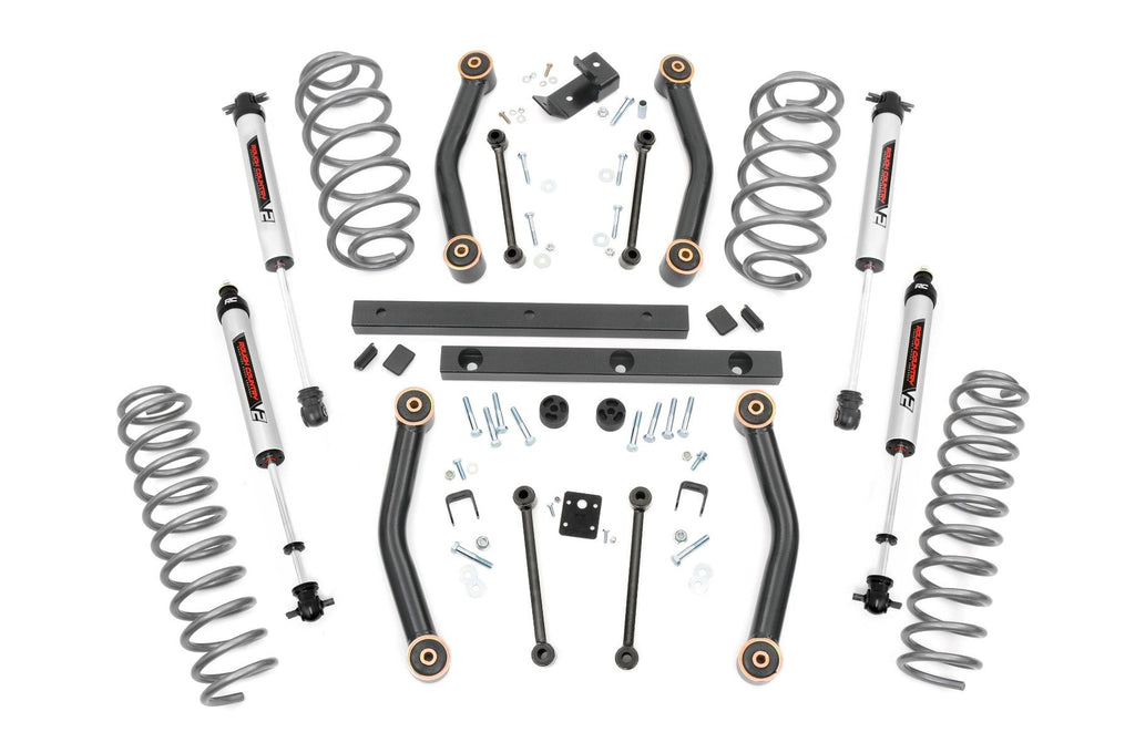 4 Inch Lift Kit | V2 | Jeep Wrangler TJ 4WD (2003-2006) Rough Country