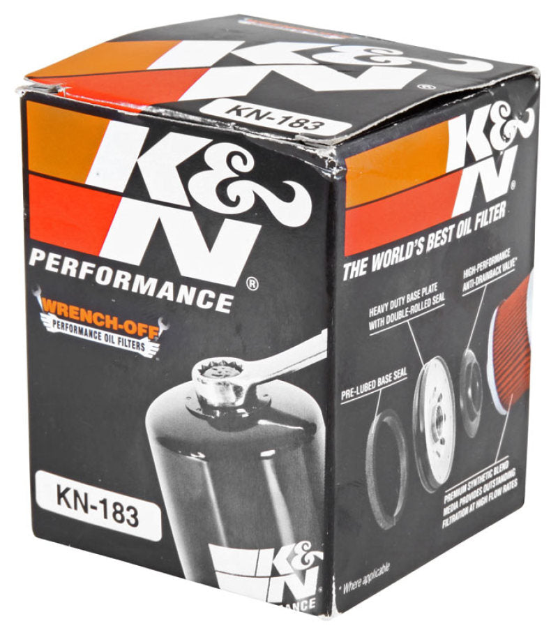 K&N Piaggio 2.156in OD x 3.063in Height Oil Filter K&N Engineering
