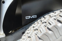 Load image into Gallery viewer, DV8 Offroad 07-18 Jeep Wrangler JK Rear Aluminum Inner Fender - Black DV8 Offroad