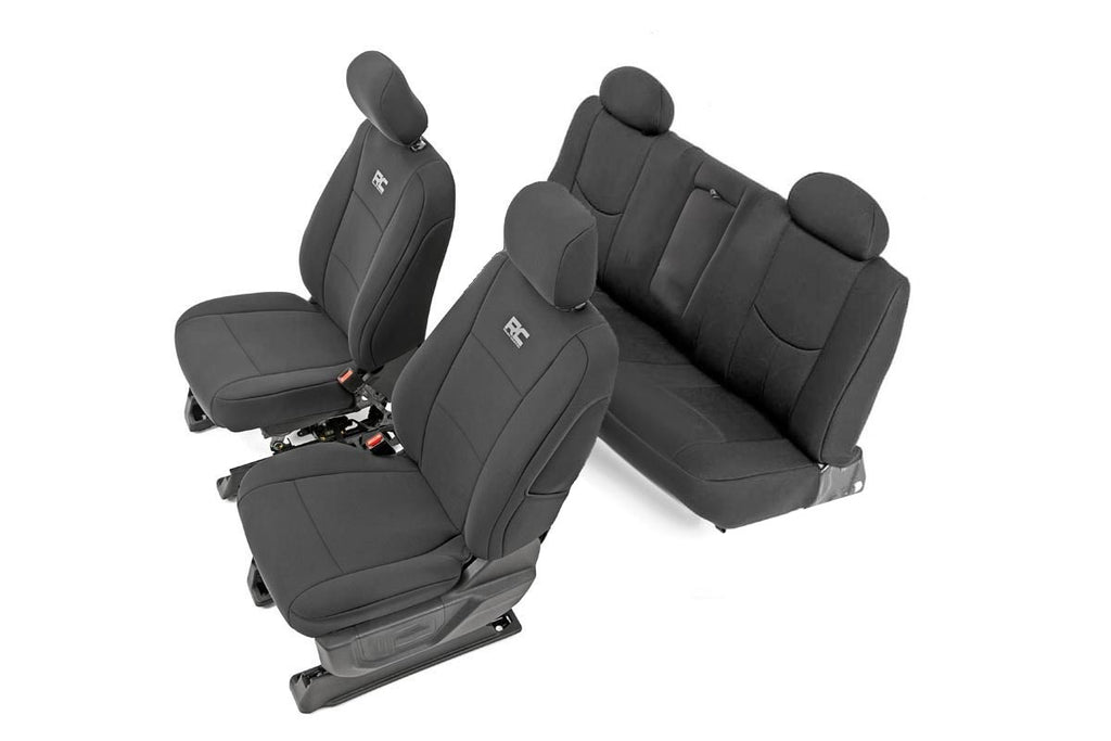 Seat Covers | FR 40/20/40 & Rear | Chevy/GMC 1500 (14-18) Rough Country
