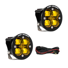 Load image into Gallery viewer, Baja Designs Squadron R SAE LED Spot Light - Amber - Pair Baja Designs