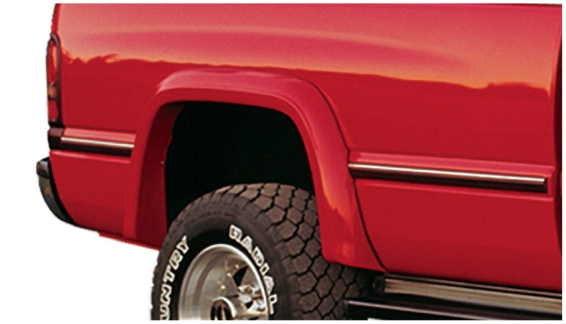 Bushwacker 94-01 Dodge Ram 1500 Fleetside Extend-A-Fender Style Flares 4pc 78.0/96.0in Bed - Black Bushwacker