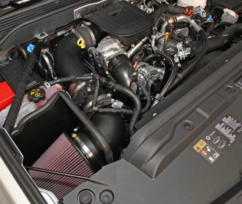 K&N 15 GMC Sierra 2500/3500HD 6.6L V8 Aircharger Performance Intake K&N Engineering