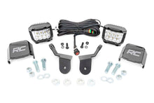 Load image into Gallery viewer, LED Light | Cage Mount | 2" Chrome Pair | Wide Angle | Honda Pioneer 1000/1000-5 Rough Country