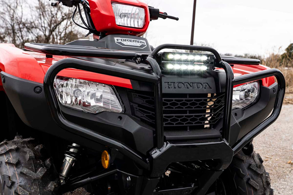 LED Light Kit | Bumper Mount | 6" Black Slimline Pair | Honda Foreman/Rancher Rough Country