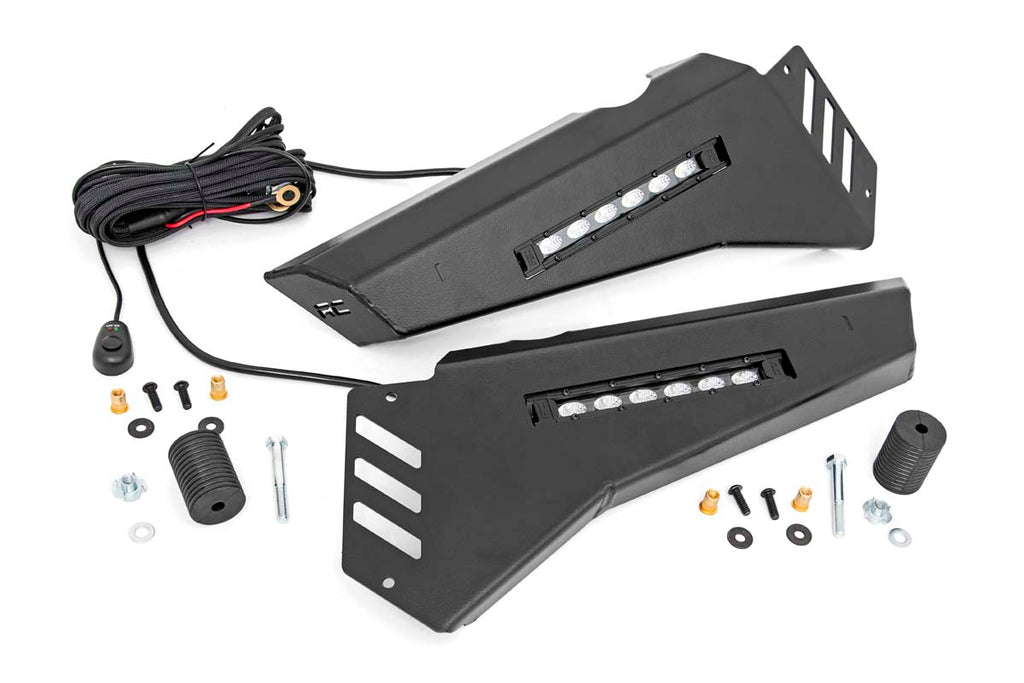Bumper Wings | Stinger | 6" Led Combo | Honda Pioneer 1000/Pioneer 1000-5 Rough Country