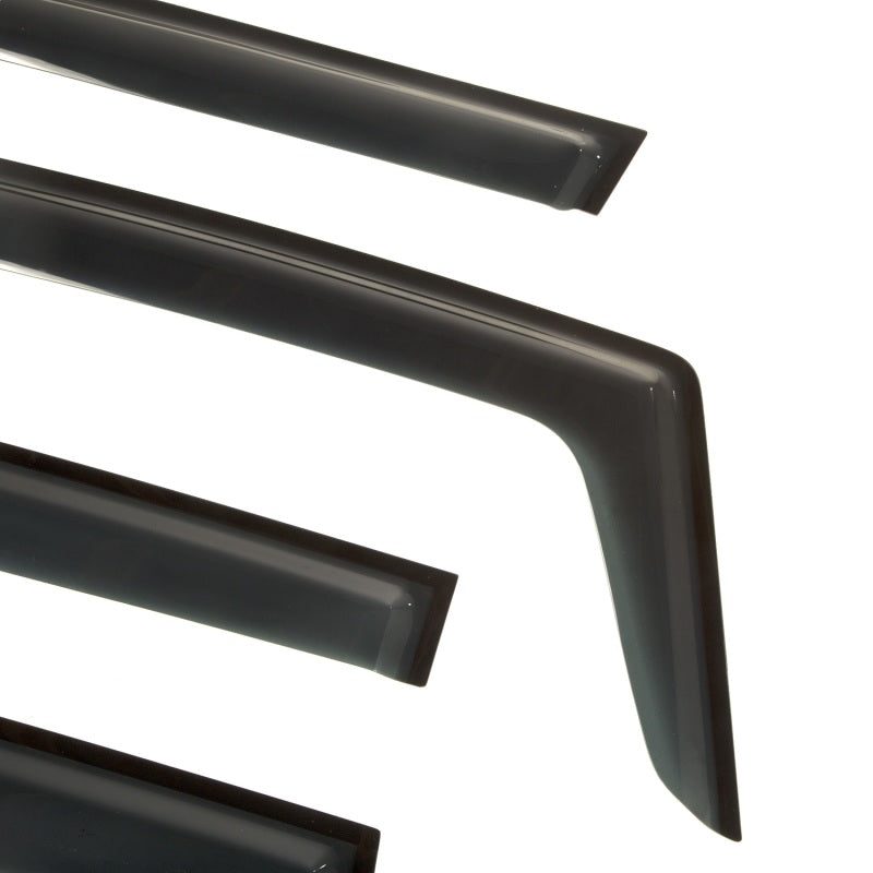 Rugged Ridge Window Visor 4-pc set Black 15-18 Renegade BU Rugged Ridge