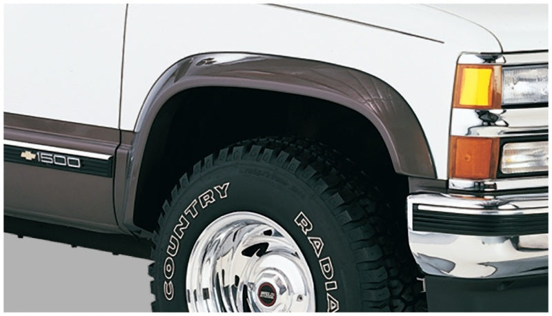 Bushwacker 88-99 Chevy C1500 Extend-A-Fender Style Flares 4pc - Black Bushwacker