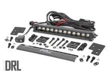 Load image into Gallery viewer, LED Light | Bumper Mount | 12" Black Single Row | White DRL | Polaris Ranger XP 1000/1000 Crew Rough Country