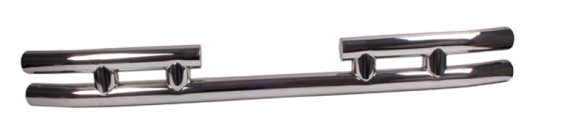 Rugged Ridge 3-In Dbl Tube Rear Bumper SS 87-06 Jeep Wrangler Rugged Ridge