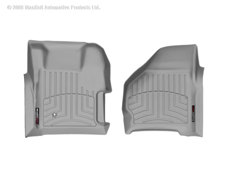 WeatherTech 99-07 Ford F250/F350/F450/F550 Super Duty Regular Cab Front FloorLiner - Grey WeatherTech