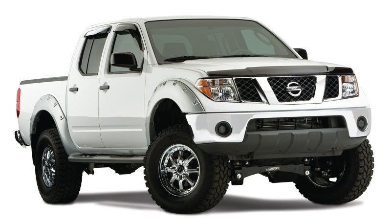 Bushwacker 06-14 Nissan Frontier Styleside Boss Pocket Style Flares 4pc 73.3in Bed - Black Bushwacker