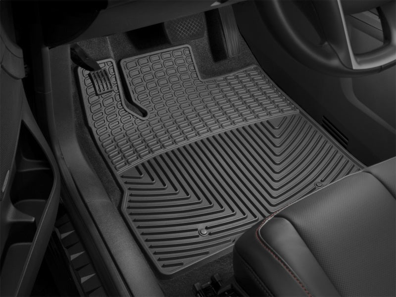 WeatherTech 12-14 Honda Civic Front Rubber Mats - Black WeatherTech