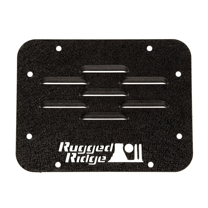 Rugged Ridge Tire Carrier Delete Plate 07-18 Jeep Wrangler JK Rugged Ridge
