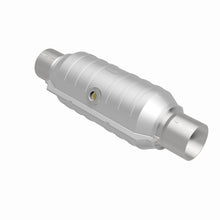 Load image into Gallery viewer, MagnaFlow Conv Univ 2.5in Inlet/Outlet Center/Center Round 11in Body L x 5.125in W x 15in Overall L Magnaflow