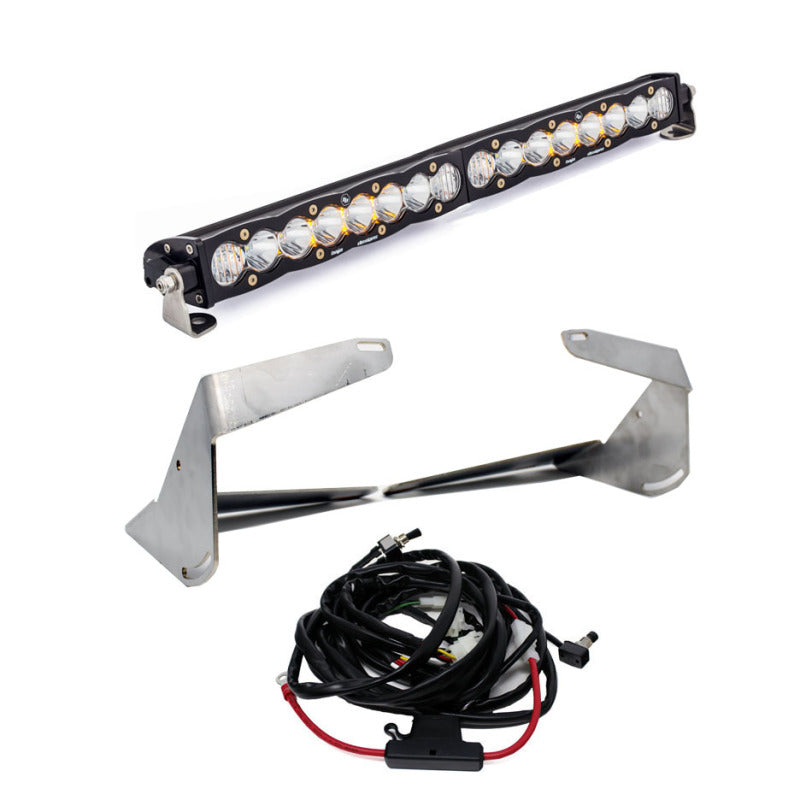 Baja Designs 2019+ Ram 2500/3500 20 Inch S8 Driving Combo Bumper Kit - Clear Baja Designs