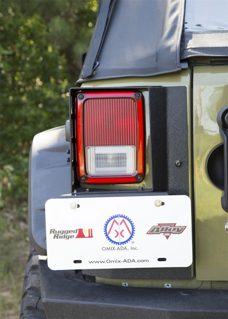Rugged Ridge XHD Corner Guard Rear 07-18 Jeep Wrangler JKU 4 Door Rugged Ridge