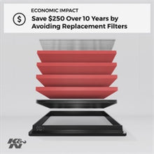 Load image into Gallery viewer, K&amp;N 2020 Chevrolet Silverado 2500/3500 6.6L Diesel Drop In Replacement Air Filter K&amp;N Engineering