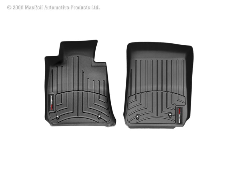 WeatherTech 06-12 BMW 3-Series Front FloorLiner - Black WeatherTech