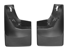 Load image into Gallery viewer, WeatherTech 14+ Chevrolet Silverado No Drill Mudflaps - Black WeatherTech