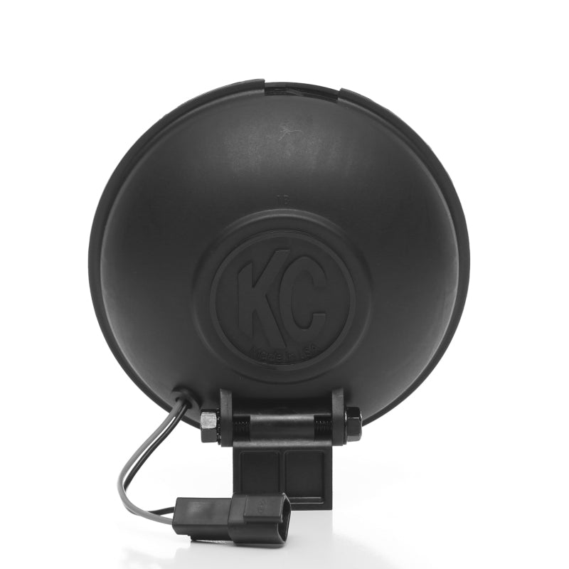 KC HiLiTES Apollo Pro 6in. Halogen Light 100w Spot Beam (Single) - Black KC HiLiTES