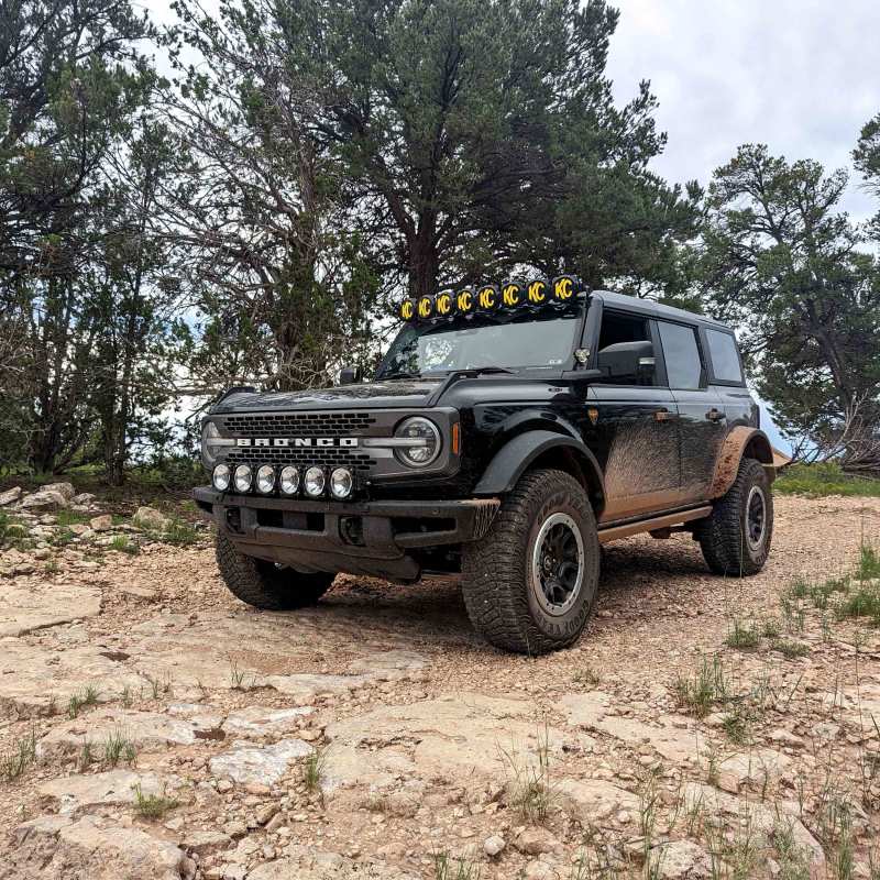 KC HiLiTES 21+ Ford Bronco 39in. Gravity LED Pro6 Light Bar Kit Front Bumper KC HiLiTES