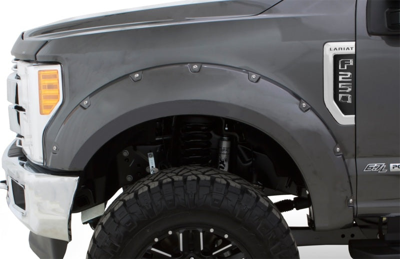 Bushwacker 18-19 Ford F-150 Pocket Style Flares 4 pc - Oxford White Bushwacker