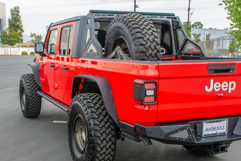 DV8 Offroad 2019+ Jeep Gladiator Bolt On Chase Rack DV8 Offroad