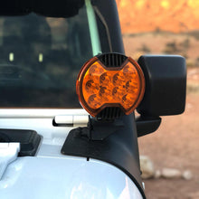 Load image into Gallery viewer, KC HiLiTES 6in. Light Shield for SlimLite LED - Amber KC HiLiTES
