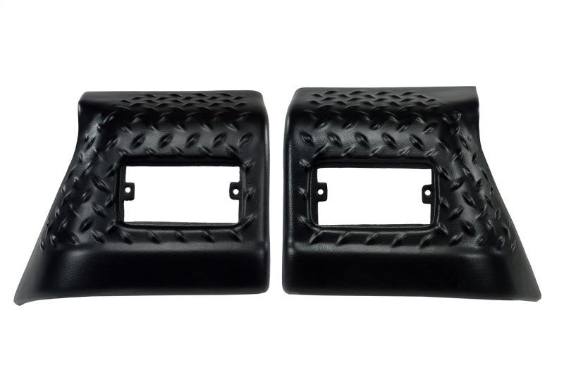 Rugged Ridge Front Fender Guards Body Armor 97-06 Jeep Wrangler Rugged Ridge