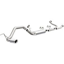 Load image into Gallery viewer, MagnaFlow CatBack 07-15 Nissan Titan V8 LGAS/LFLEX Single MF Polished Stainless Exhaust Magnaflow