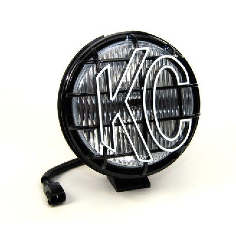 KC HiLiTES Apollo Pro 97-04 Jeep TJ Replacement 6in. Halogen Fog Light 55w (Single) - Black KC HiLiTES