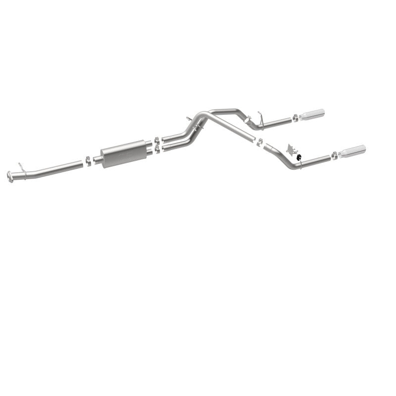 MagnaFlow Stainless Cat-Back Exhaust 2015 Chevy Colorado/GMC Canyon Dual Split Rear Exit 3.5in Magnaflow