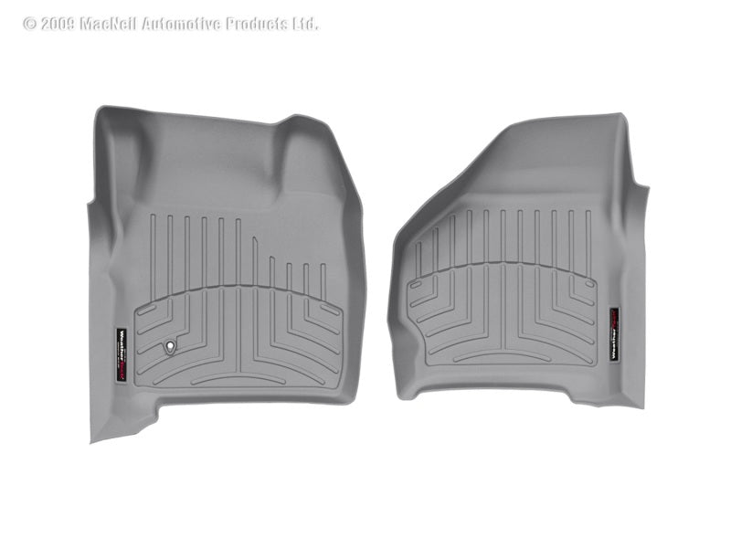 WeatherTech 99-07 Ford F250 Super Duty Crew Front FloorLiner - Grey WeatherTech